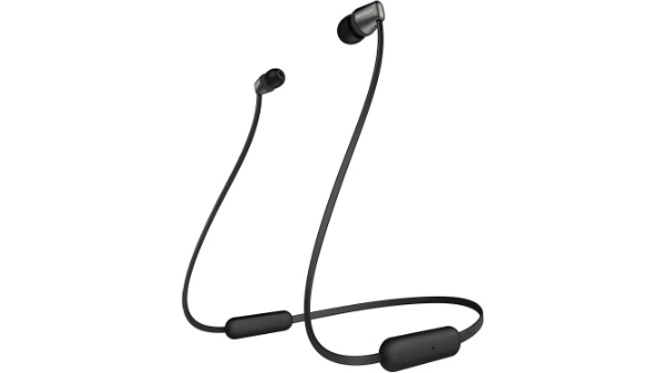 Sony WI-C310 Wireless Neck-Band Headphones with up to 15 Hours of Battery Life - Black