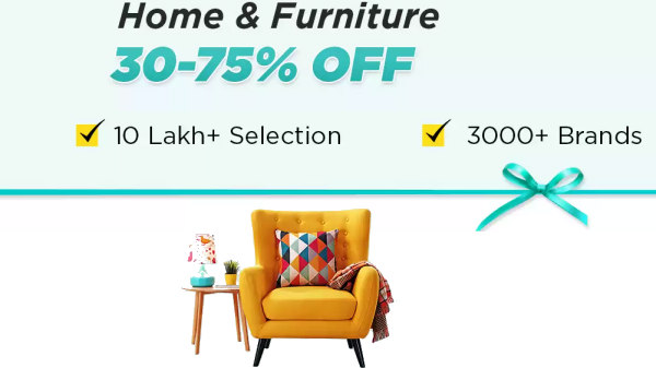 Upto 30% to 75% off on Home Furnitures