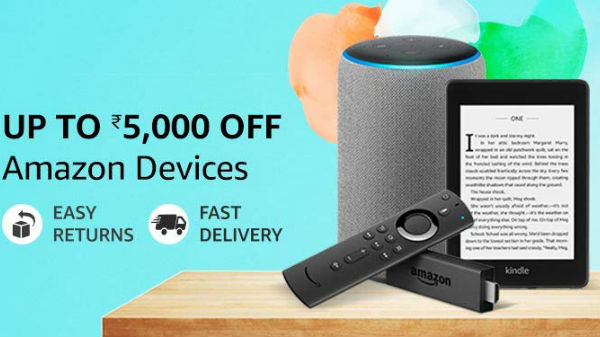 Upto Rs 5000 off on Amazon Products