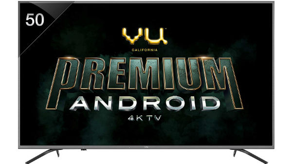 VU 126 cm (50 Inches) 4K Ultra HD Smart LED TV 50 OA (Silver) (2019 Model)