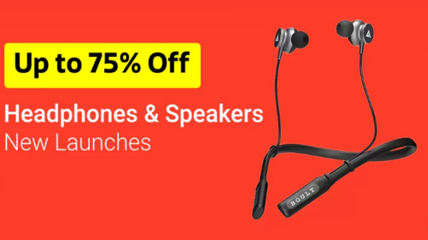 Up to 75% Off On Headphones & Speakers