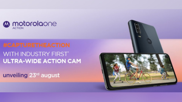 Motorola One Action To Launch On August 23 Via Flipkart In India