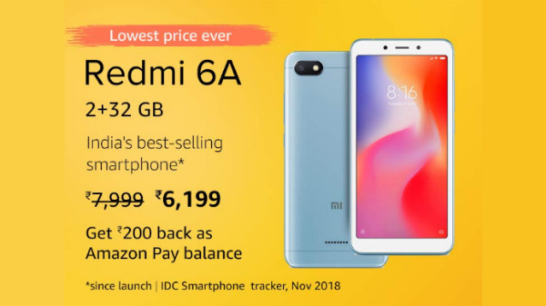 23% Off On Redmi 6A