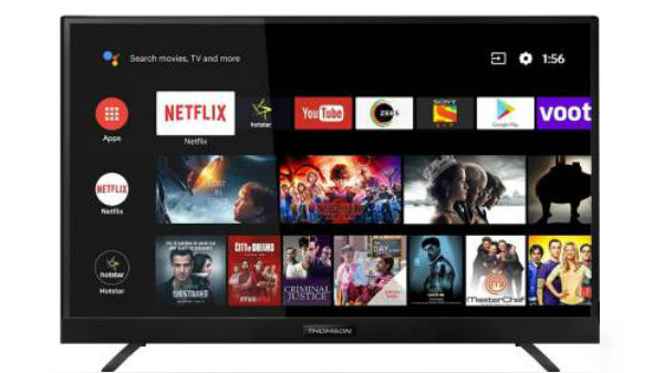 27% off on Thomson 108cm (43 inch) Ultra HD (4K) LED Smart Android TV with Netflix