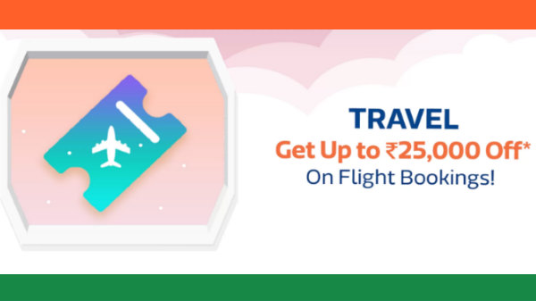 Travel: Get Up to Rs 25,000 Off on Flight Bookings