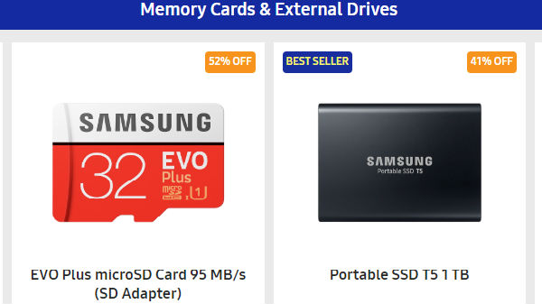 Up to 50% Off On Storage Devices