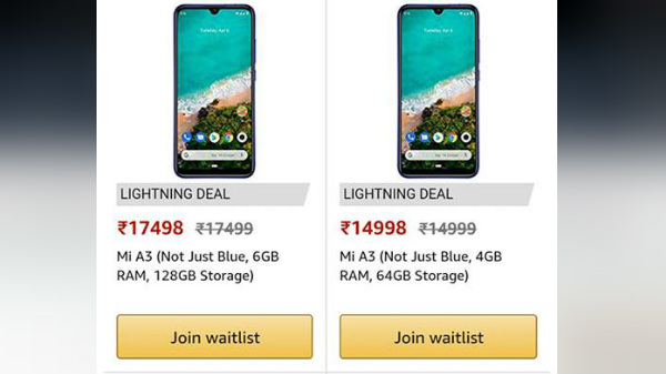 Xiaomi Mi A3 Price Leaked