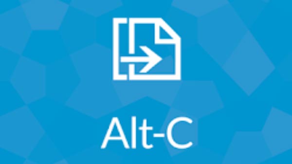 Alt-C