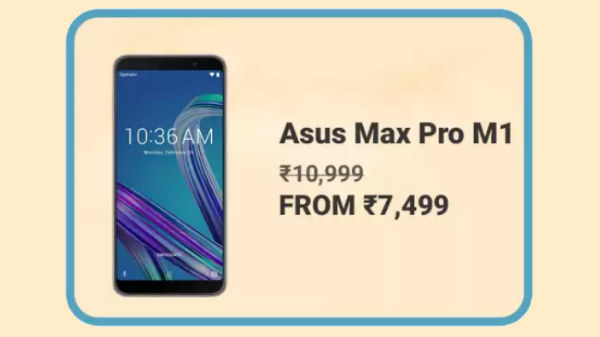 Asus Zenfone Max Pro M1 At Rs. 7,499