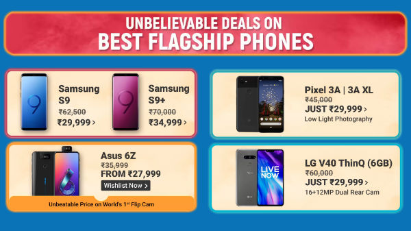 Flipkart Big Billion Day Sale On Premium Smartphones 