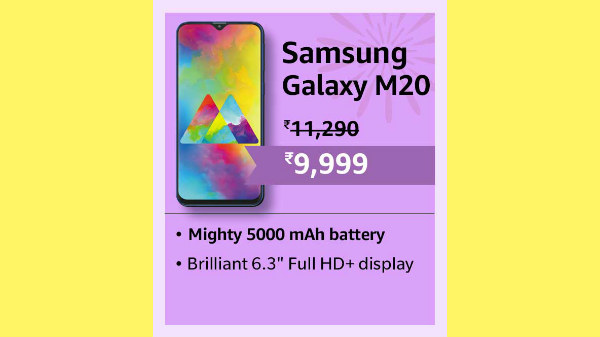 Samsung Galaxy M20 At Rs. 9,999