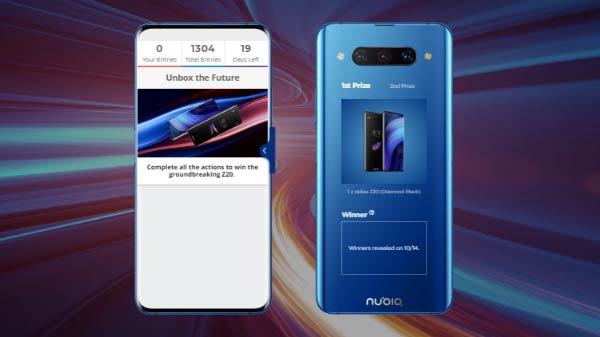 Nubia Z20 With Dual Screen Global Launch Slated For October 14