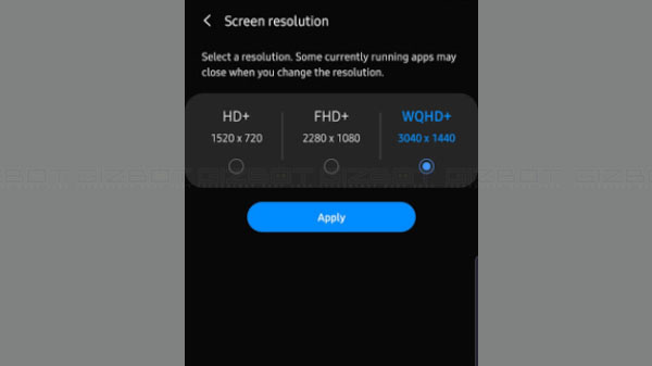 Change The Screen Resolution