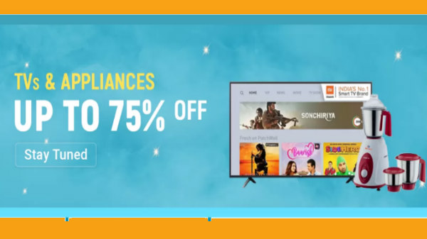 Up To 75% Off On TVs And Appliances