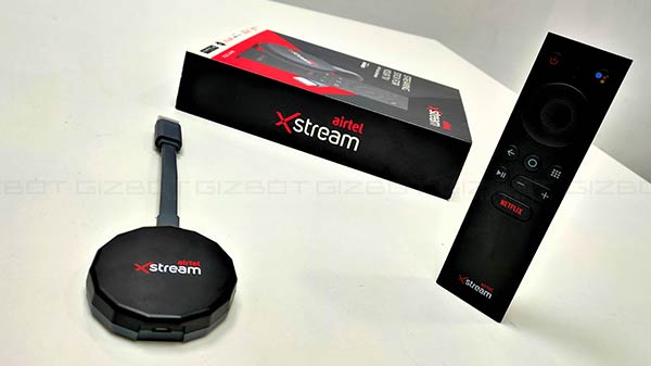 Airtel XStream Stick Box Contents And Design 