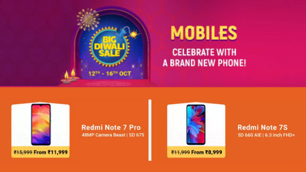 Flipkart Big Diwali Sale On Xiaomi Redmi Smartphones On Sale