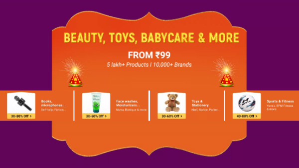 Beauty, Baby Care, Toys And More From Rs. 99