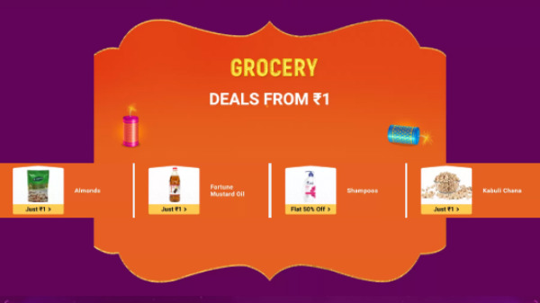 Grocery Deals From Re. 1