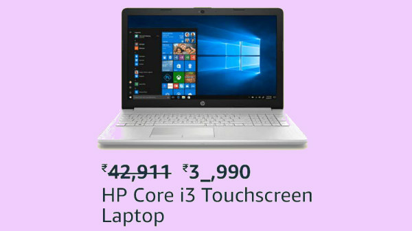 HP Core i3 Touchscreen