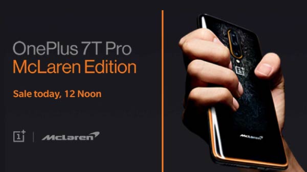 OnePlus 7T Pro McLaren Edition