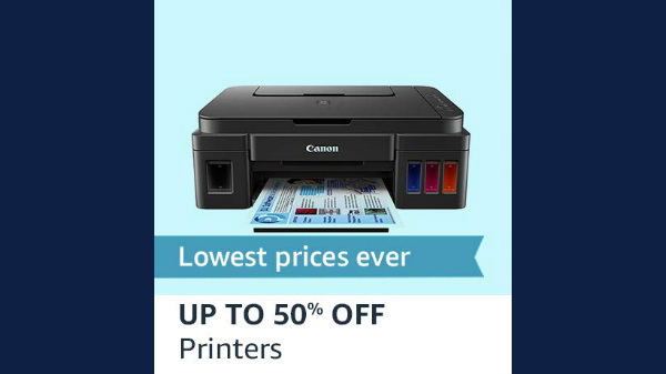 Up To 50% Off On Printers