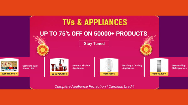 Up To 50% Off On TV And Appliances