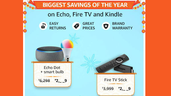 Up To 60% Off On Amazon Echo Gadgets