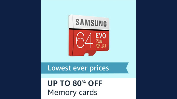 Up To 80% Off On Memory Cards