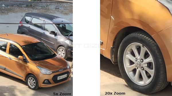 5x Zoom Vs 20x Zoom Camera Samples