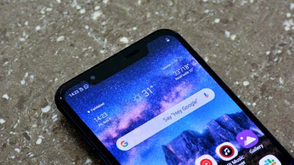 Big Notch For An Additional 3D ToF Sensor