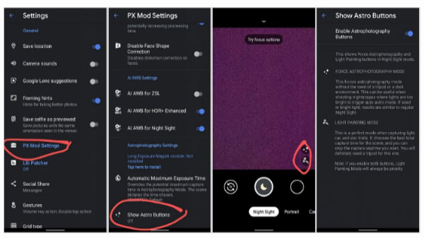  Google Pixel Phones Get Manual/Forced Astrophotography