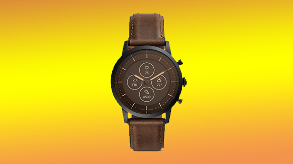 New Fossil Hybrid Smartwatches Feature Monochromatic Display