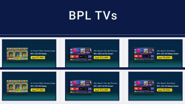 Up To 54% Off On BPL TVs