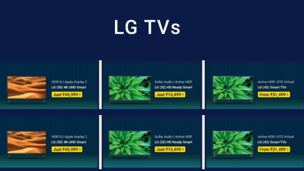 Up To 45% Off On LG TVs