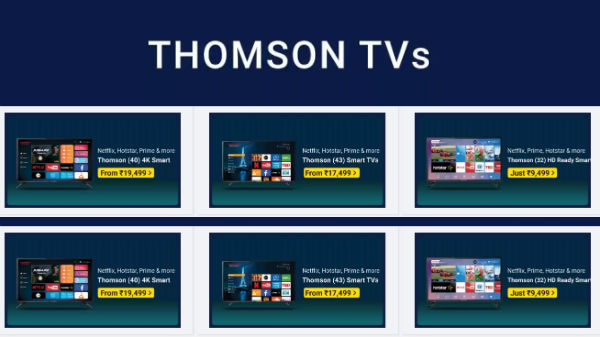Up To 49% Off On Thomson TVs