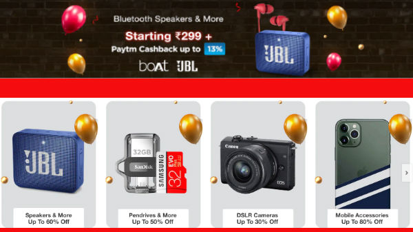 Paytm Mall Black Friday Offers