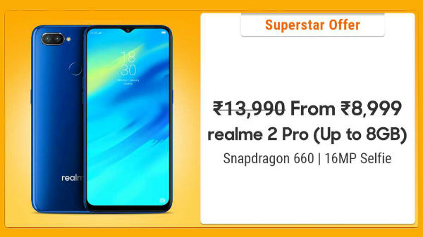 35% Off On Realme 2 Pro