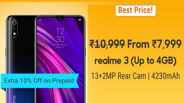 27% Off On Realme 3