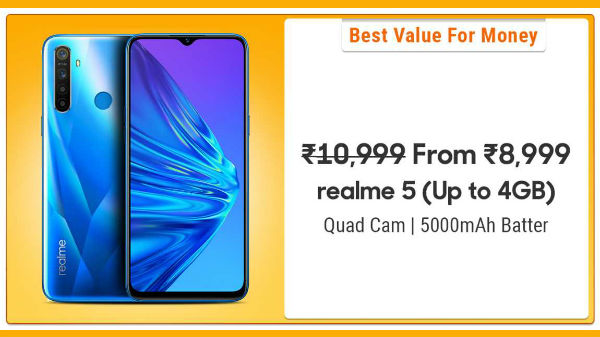 18% Off On Realme 5