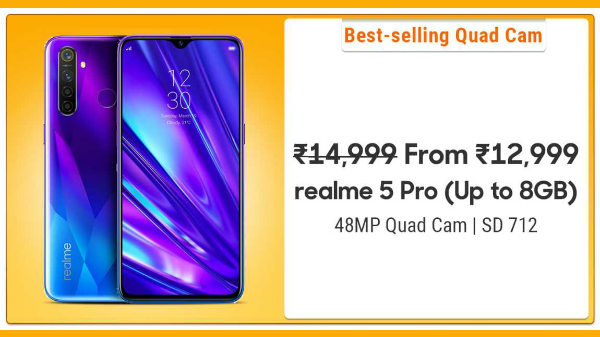 12% Off On Realme 5 Pro