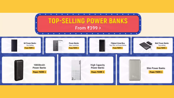 Top Selling Power banks From Rs 399