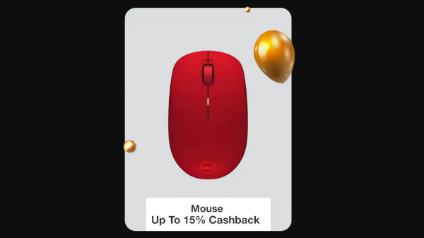 Up To 15% cashback on Mouse