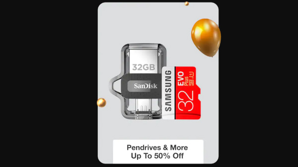 Up To 50% Off On Pendrives