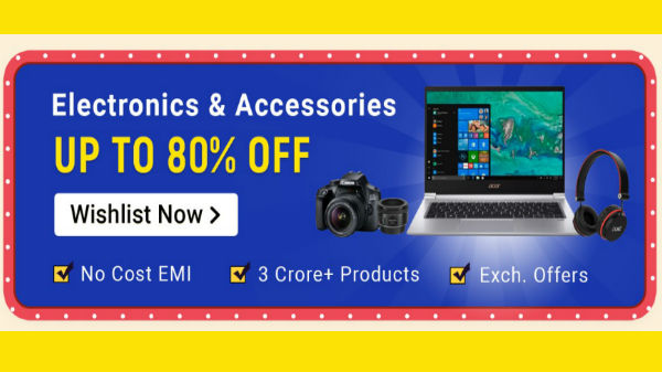 Up To 80% Off On Electronics And Accessories
