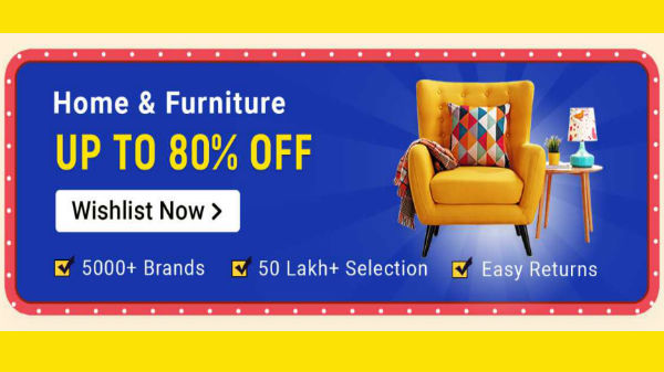 Up To 80% Off On Home And Furniture