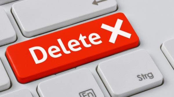 3) Delete/Block Emails through keywords: