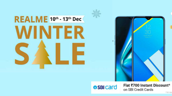 Flipkart Realme Days Winter Sales