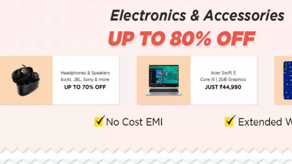Up To 70% Off On Electronics And Accessories