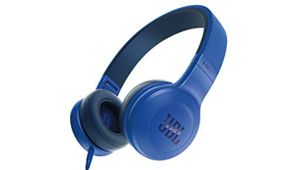 JBL E35 Wired Headphone, Blue
