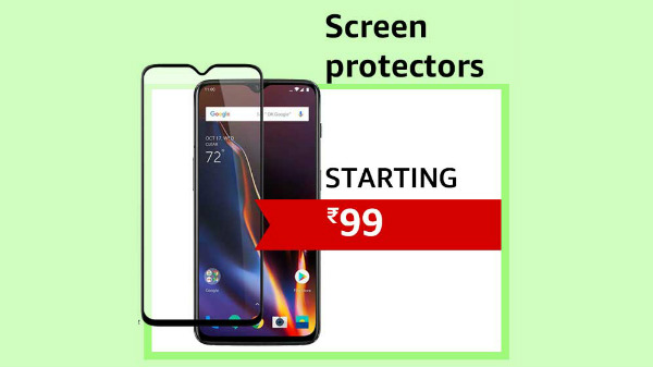 Screen Protector Starts At Rs. 99
